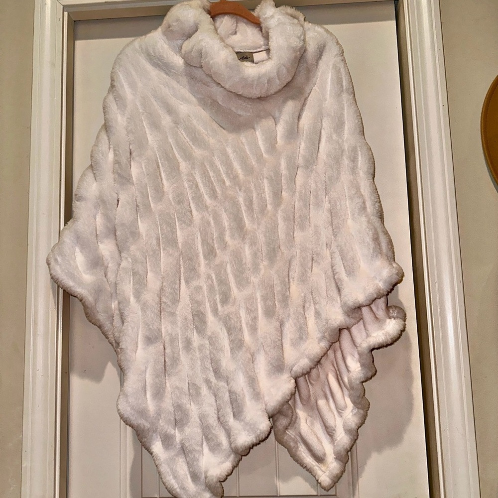 Fur Cape Sweater